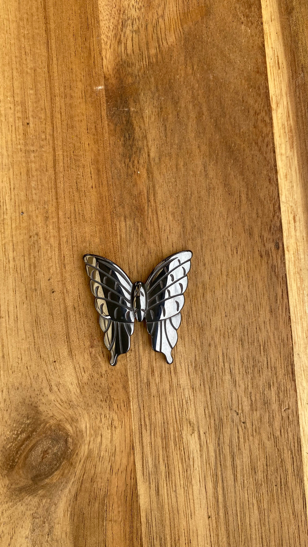 Hematite Carving ( butterfly )